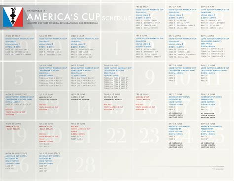 louis vuitton racing schedule